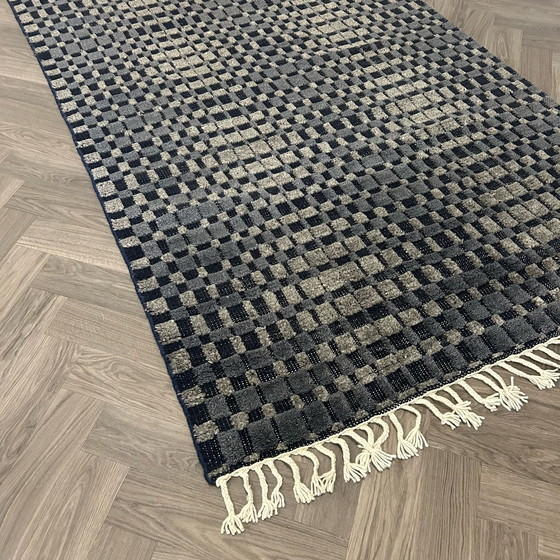 Image 1 of Brinker Carpets Square Navy Wool vloerkleed - 160x250