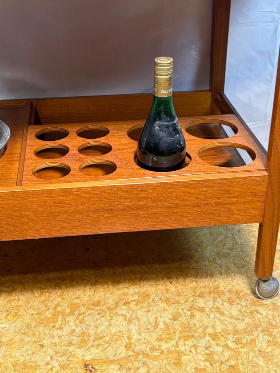 Prachtige Vintage Remploy Teak Uitschuifbare Serveerwagen | 1960 | Scandinavisch Design | Mid-Century Retro (photo 3 of 15)