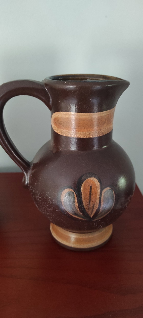 Image 1 of Vintage Ceramic Set: Signed Italian ALC & West Germany Earthenware