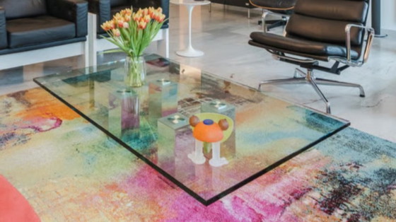 Prachtige Salon Tafel – Wiljan van Beek, Salontafels, Aluminium, Glass (photo 12 of 12)