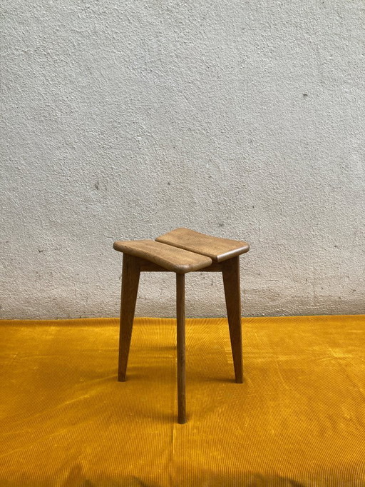Sgabello Clover di Marcel Gascoin – Design francese anni '50