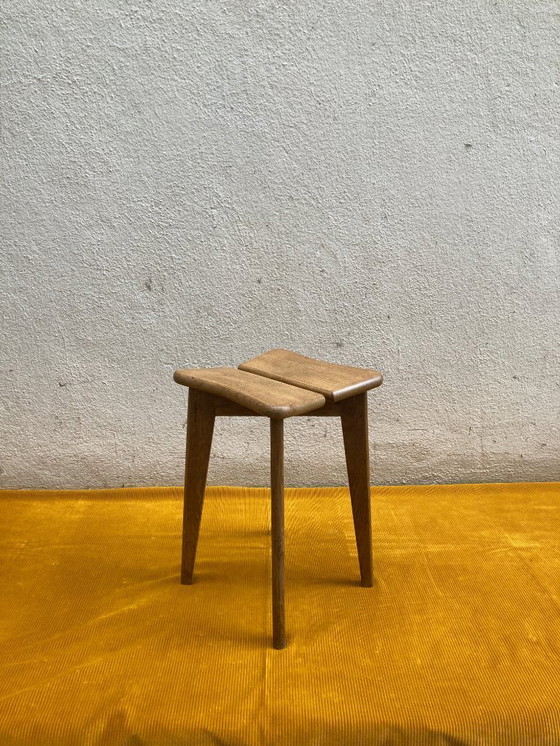 Image 1 of Clover Stool by Marcel Gascoin – French Design 50s