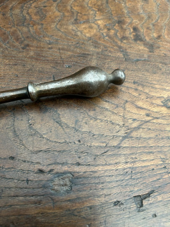 Ensemble de cheminée classique avec chenets forgés à la main – Objets déco, Cast Iron (photo 4 of 6)