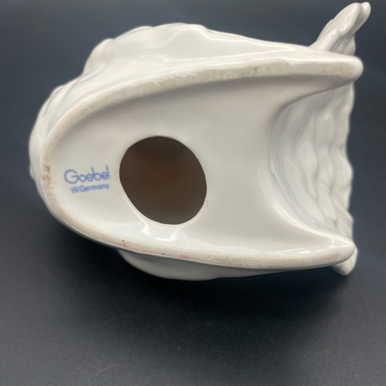 Goebel Porcelain Dove, Vintage Bird Figurine, West Germany, 70s, Decorative Objects, White (photo 6 of 8)