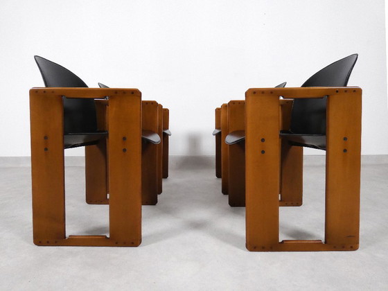 Image 1 of 4 sedie da pranzo - 'Dialogo' - Afra & Tobia Scarpa