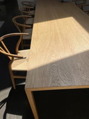 Mesa Arco Slim+ roble natural, 360cm/105cm