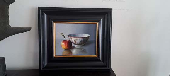 Image 1 of Still life with apple and bowl by Rob Ritchie
