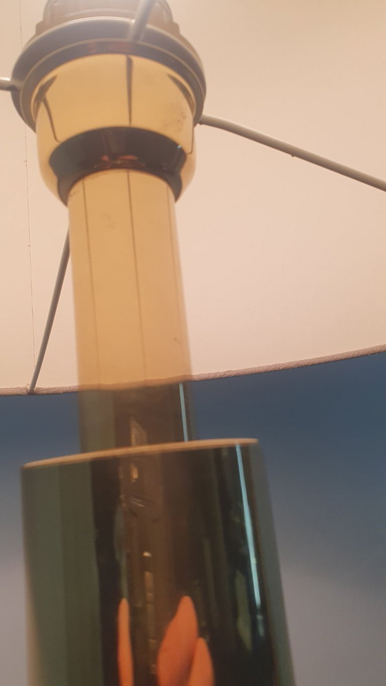 Image 1 of 2x XL Regency brass table lamp Baulmann Leuchten 80s
