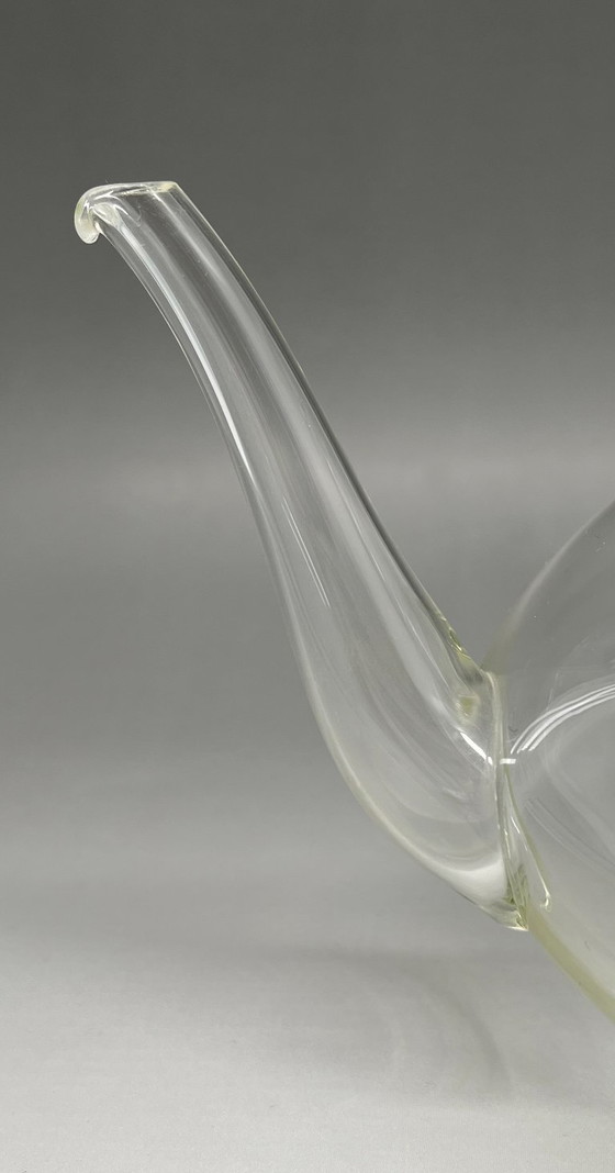 Image 1 of Heinrich Löffelhardt Bauhaus Set da tè – Teiera in vetro Jena 1,5 L + 6 tazze Schott Verran