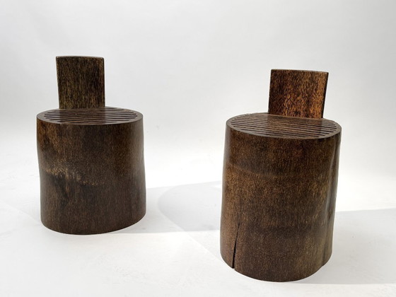 Image 1 of Sedie Stump - Red Palm