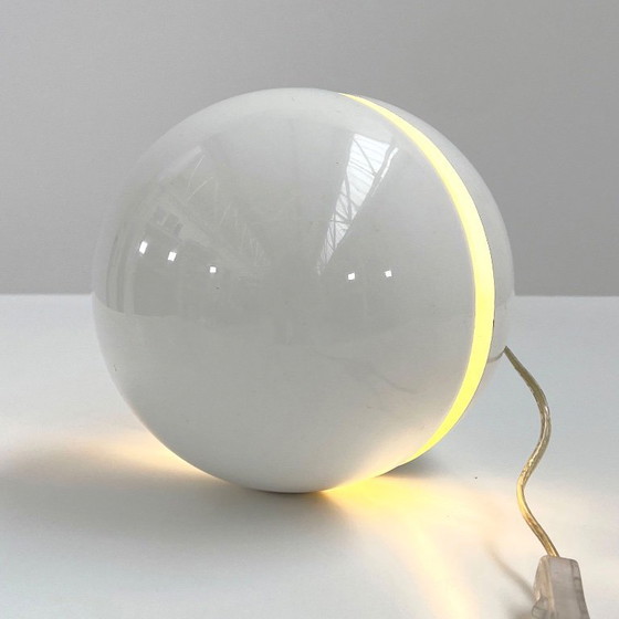 Image 1 of White Sphera Table Lamp by Andrea Modica for Lumess, 1970s