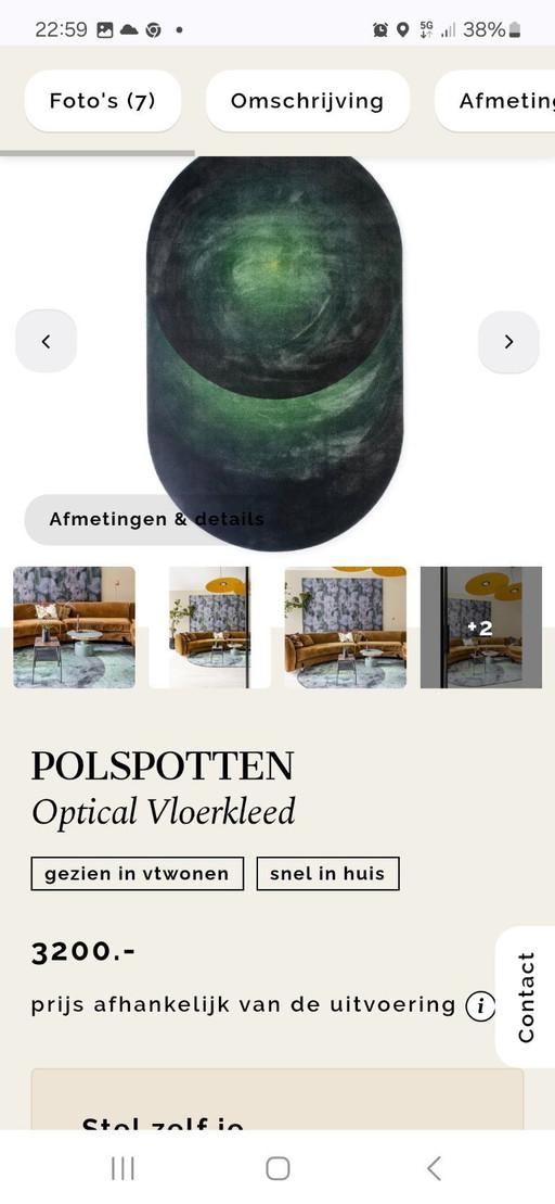 Pols pots tapis optique !!!
