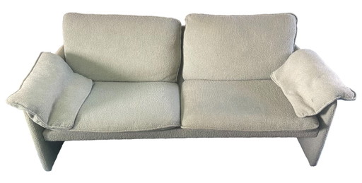 Banc Leolux d'occasion. Plus de 20 ans, mais en bon état. – 2 zitsbanken, Textile (photo 2 of 5)