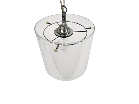 Image 1 of Dutch Design - Pola International Amsterdam - Hanglamp - Glas - Metaal - 1990's