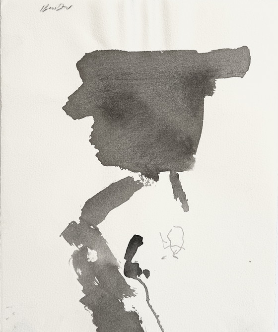 Image 1 of Hanna Ben Dov - Belle abstraction lyrique des années 1960