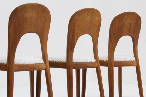 Image 1 of 5 Vintage Danish dining room chairs by Niels Koefoed for Koefoeds Hornslet