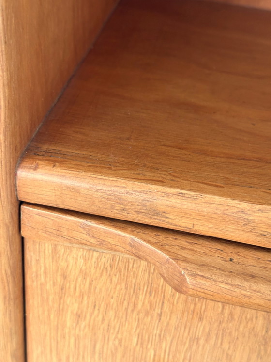 Vintage Pastoe Secretaire/Boekenkast BE04. Cees Braakman – High boards, Wood (photo 7 of 11)
