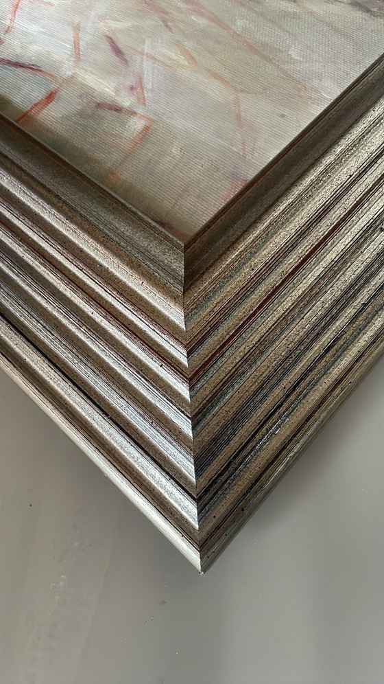 Image 1 of Romantisches Gemälde mit rosa Rosen