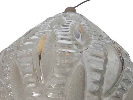 Image 1 of Hollywood Regency - design Rupert Nikoll - pendant lamp - crystal - brass - 1950s
