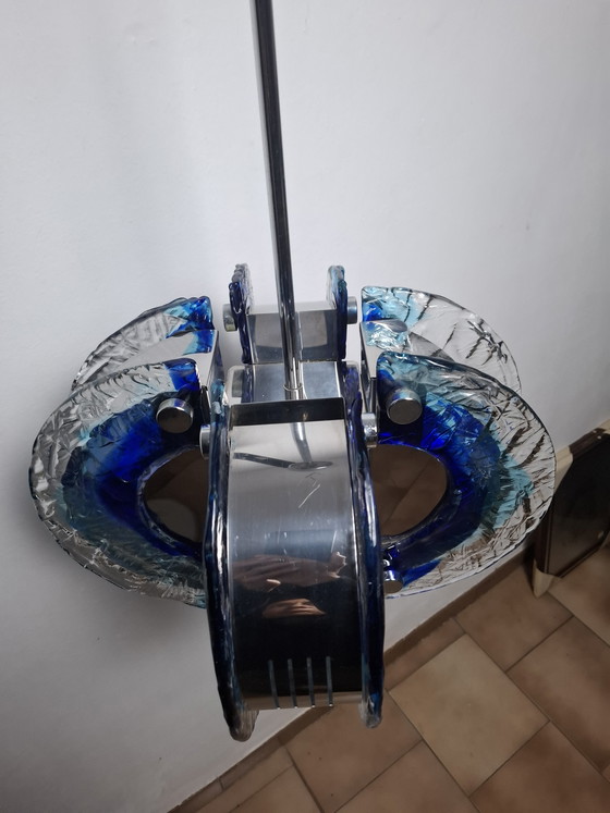 Image 1 of Lampada da sospensione in vetro di murano anni 70s 