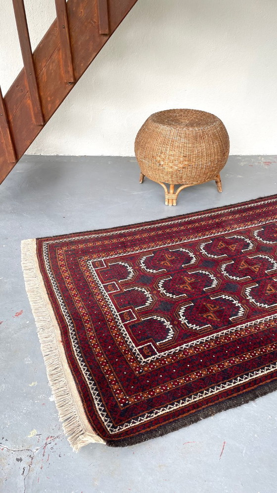 Image 1 of TAPIS Artisanal Vintage - 102cm x 204cm
