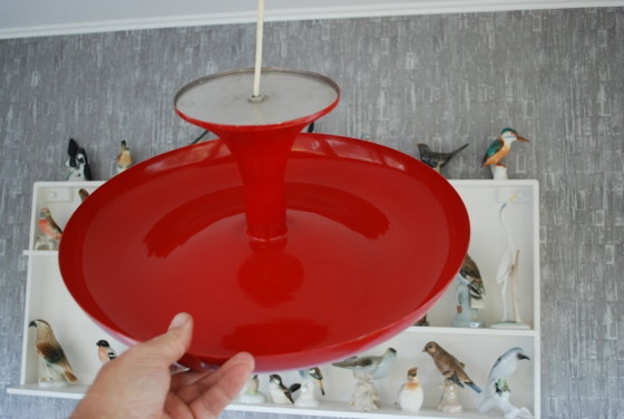 Image 1 of Plafonnier UFO en métal, designer Tibor Nádai, n° 2