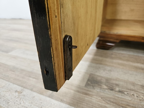 Image 1 of Tocador Art Decó con mármol blanco y espejo