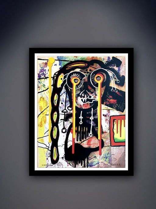 Paul Indrek Kostabi - & Giuseppe Fortunato (Italie - Europe - 1956). Titre : KF0120.