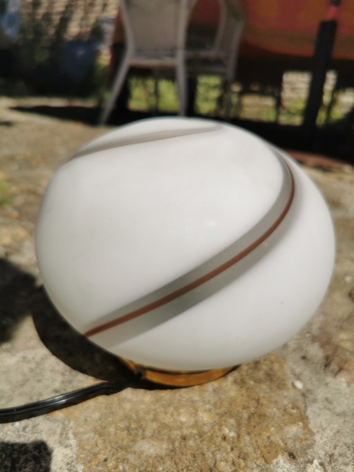 Murano Vintage lampe à poser Swirl