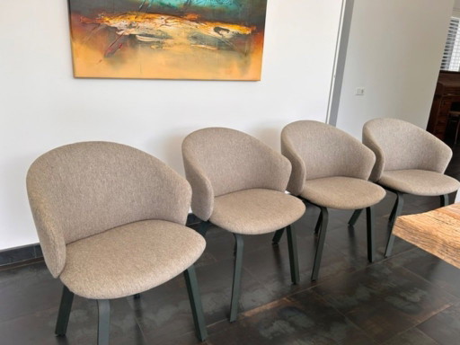 Set di 4 sedie di design Arco Close – comfort scandinavo
