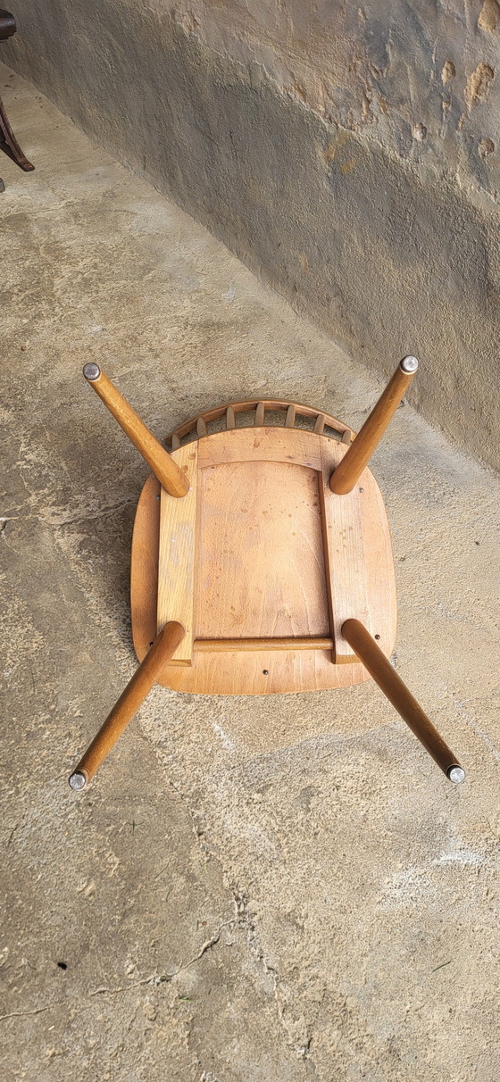 Image 1 of Paire de Chaises Menuet par Baumann, 1960's