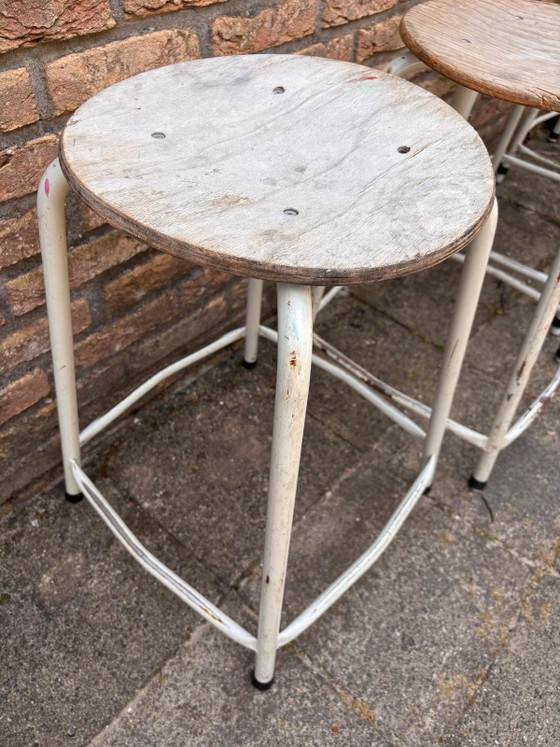 Image 1 of 4 vintage stools