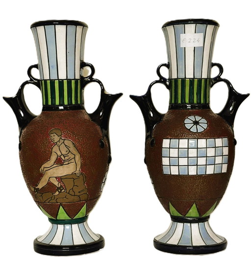 Lot De Paire De Vases