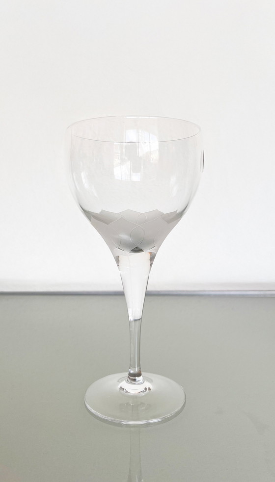 Image 1 of Set of six Rosenthal Studio Line Lotus wine glasses