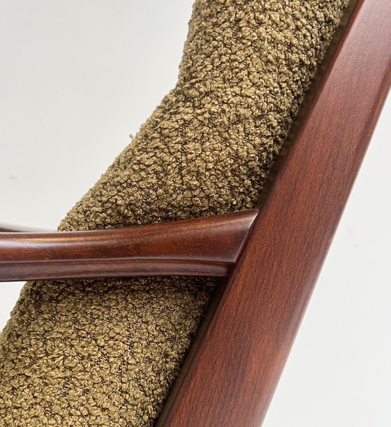 Image 1 of Neu gepolsterter schwedischer Sessel von Engens, 1970er Jahre