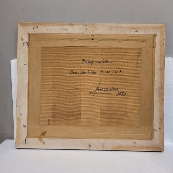 Image 1 of “Castiliaans landschap”, Félix Antonio González, 1980 - Valladolid, Spanje