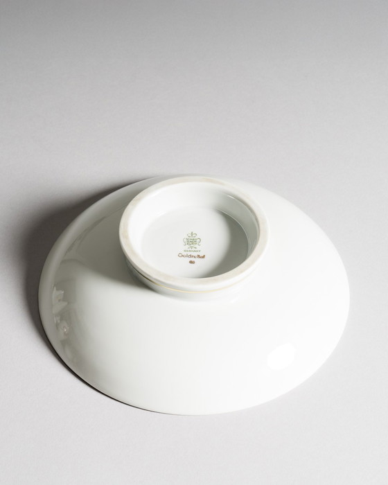 Image 1 of Heinz Schaubach Kunst Vaso di porcellana Ciotola Coperchio-Box Set Dragon Art Déco Jugendstil