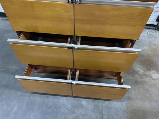 Image 1 of Desk with file cabinet and photo brochure MIM