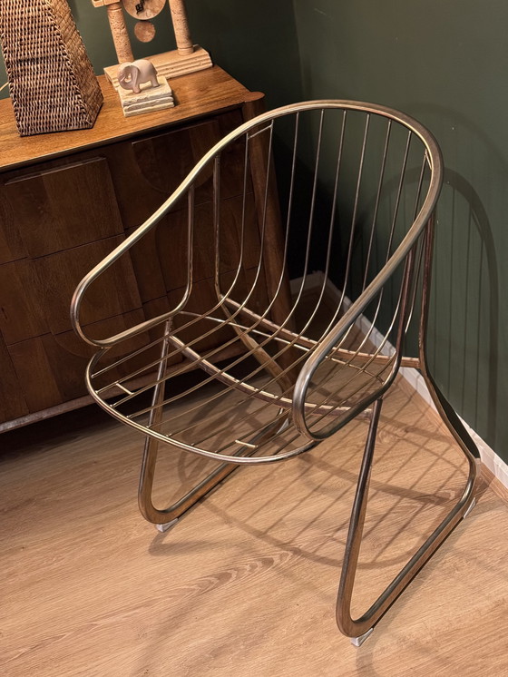 Image 1 of Mid-eeuwse Europese designstoel uit de late jaren 50