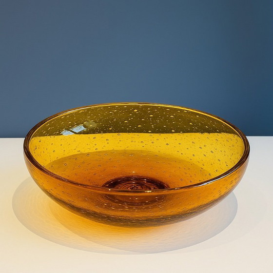 Image 1 of Bol en verre vintage de style Murano