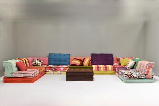 Mah Jong 35-teiliges Ecksofa von Hans Hopfer für Roche Bobois, Frankreich - um 1970