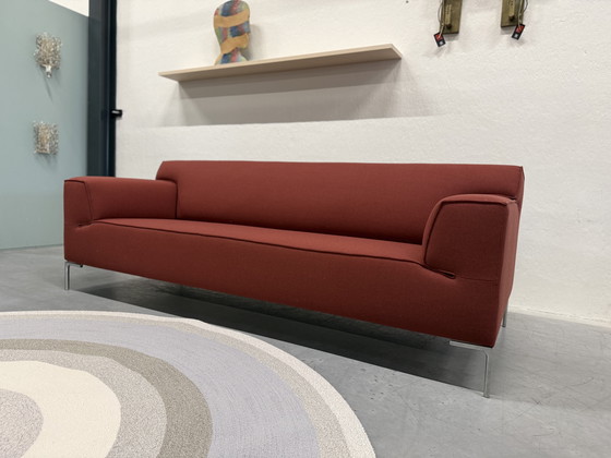 Image 1 of Design on Stock Bloq 3 Zits Bank Ploegwool rood