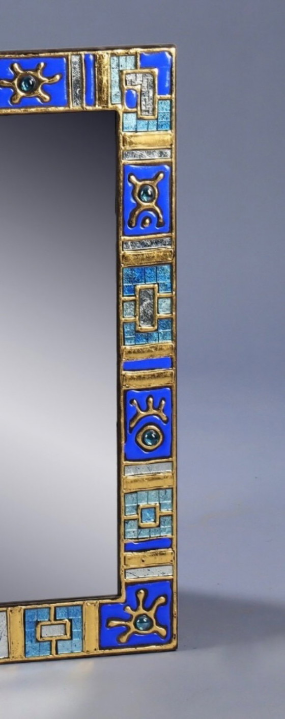 Image 1 of Espejo francés de mediados de siglo