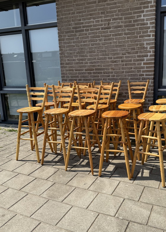 Image 1 of 10x sgabello vintage Brutalist anni '60