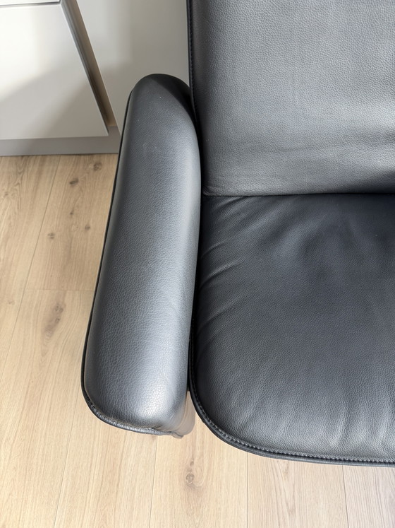 DeSede DS50 Zwart Leren Design Fauteuil – De Sede, Leather (photo 5 of 8)