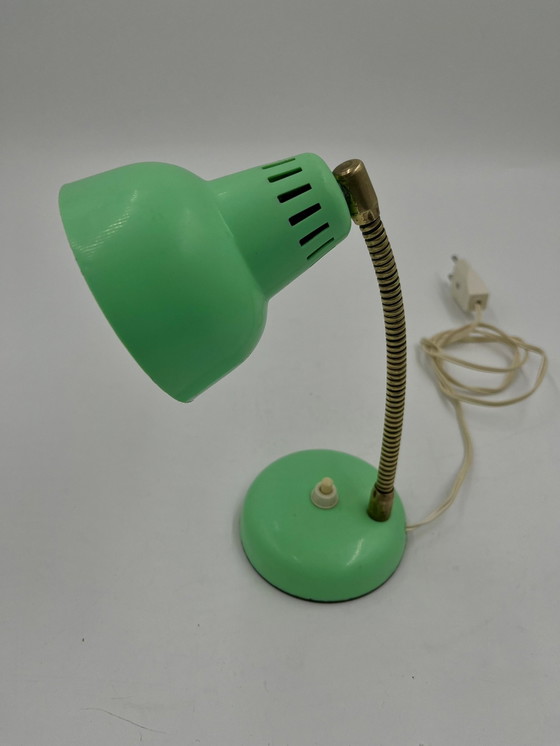 Image 1 of Lampe Liseuse Vintage Vert Flash