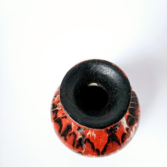 Image 1 of Splendida ceramica artistica tedesca vintage fatta a mano | Vaso in ceramica colorata dipinta a mano dalla Germania