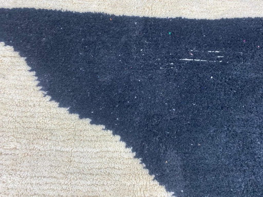 Handgeknüpfter Beni-Ourain-Wollteppich, 3 x 3 m