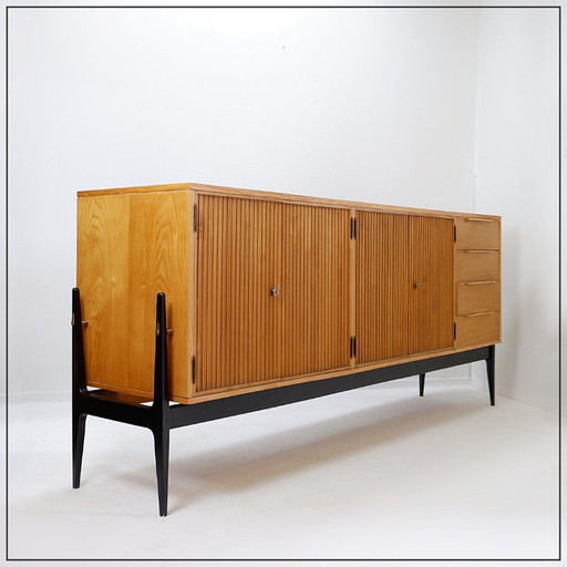 Alfred Hendrickx Sideboard with four doors and four drawers (c.1956)