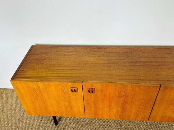 Image 1 of Minimalist Scandinavian teak sideboard, 1960